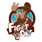 USC Trojans Tommy Fight On Brass Pin